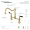 Kingston Brass KS1172PKL Duchess Bridge Kitchen Faucet, Polished Brass KS1172PKL - alternate 2